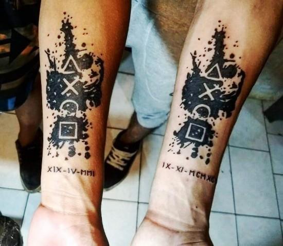 170 idées et inspirations créatives de tatouage de frère contrôleur de frère de jeu