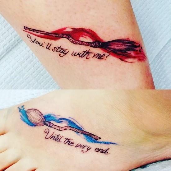 170 idées et inspirations créatives de tatouage de frères et sœurs harry potter fan tat soeur