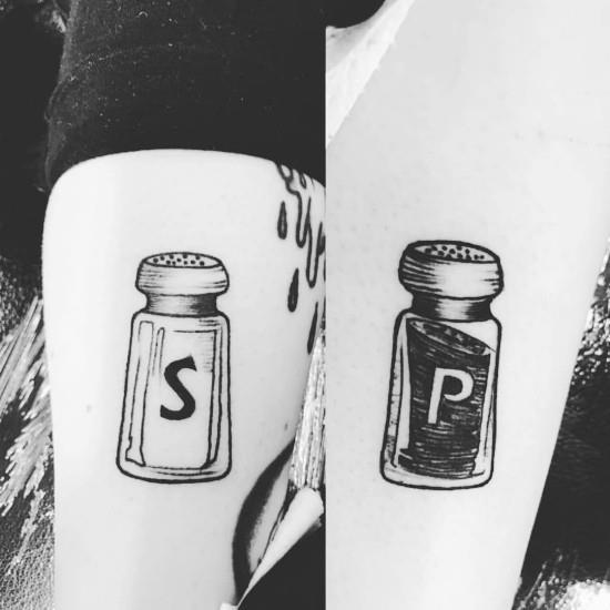 170 idées et inspirations créatives de tatouage de frères et sœurs, frères et sœurs sel et poivre