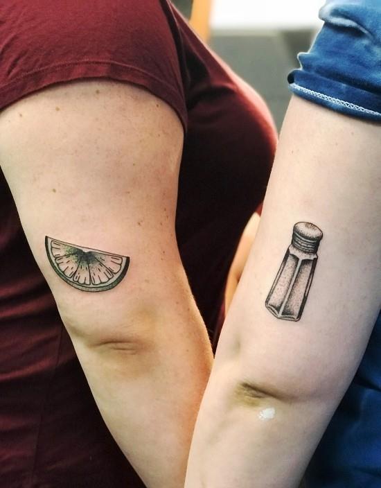 170 idées et inspirations créatives de tatouage de frères et sœurs combinaison sel et citron