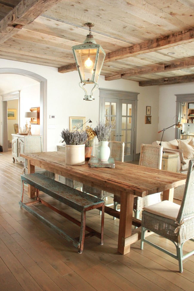 Gemütliche Küche im Landhausstil