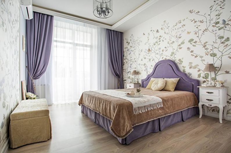 Weißes Schlafzimmerdesign - Farbkombinationen
