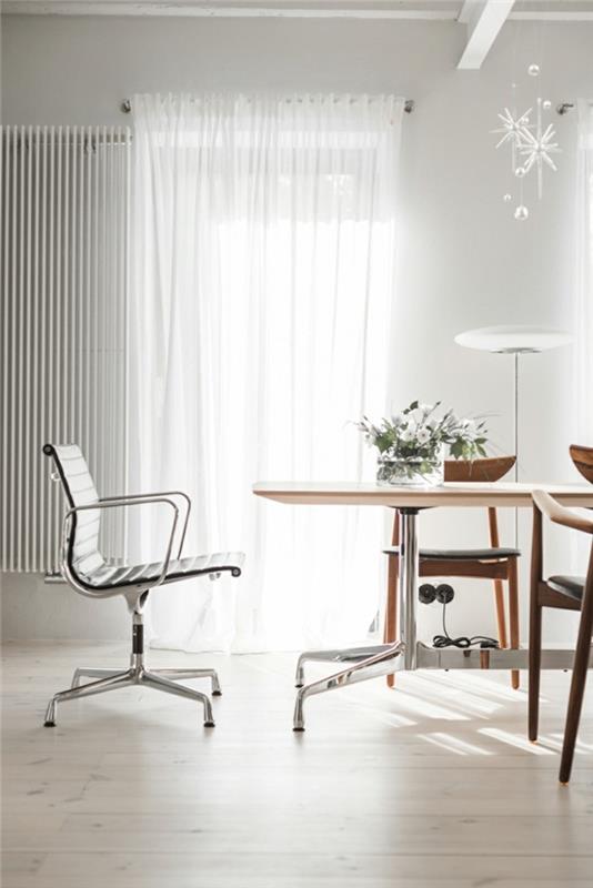 chaise de bureau en cuir