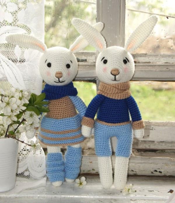 Szydełkowy króliczek Amigurumi - pomysły na Wielkanoc, aby inspirować i naśladować przyjaciółkę króliczka