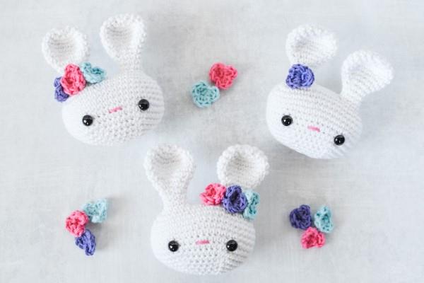 Szydełkowy króliczek Amigurumi - pomysły na Wielkanoc, aby inspirować i naśladować słodkie kulki antystresowe