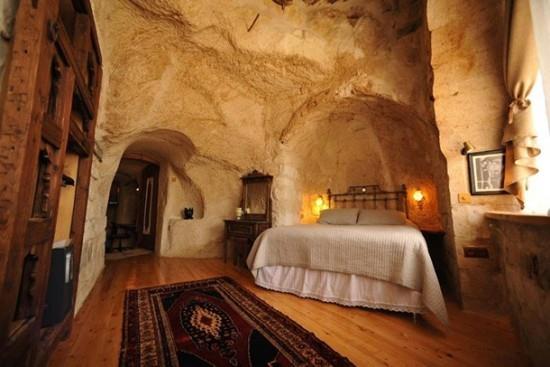 Anitya Cave Kapadocja, w Turcji rustykalne piękno połączone z dużą wygodą.