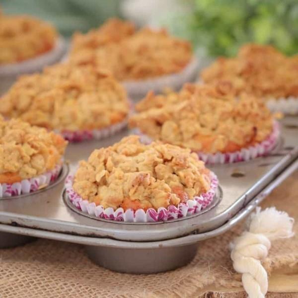 Recette de crumble aux pommes Muffins Préparer le crumble aux pommes