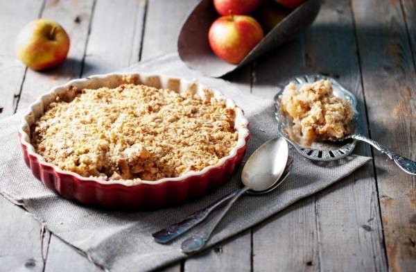 Crumble aux pommes recette facile à préparer crumble aux pommes