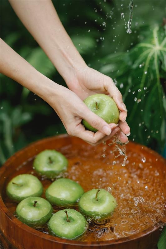 Régime vinaigre de cidre de pomme - C'est bon pour la santé Toutes les informations sur la tendance alimentaire au vinaigre Utiliser les pommes du jardin