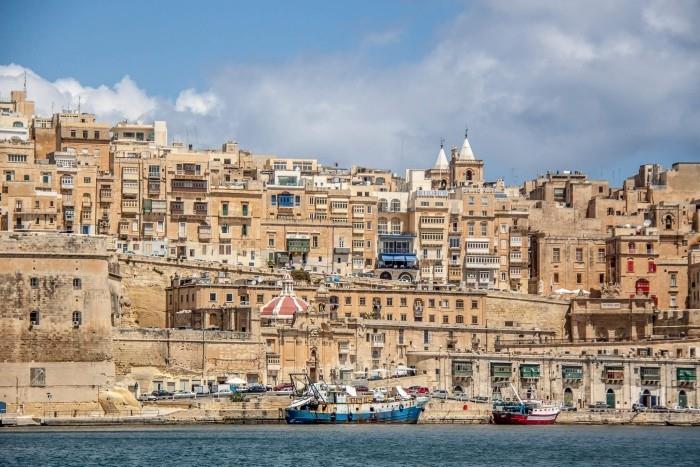 Architektura centrum miasta Vallett