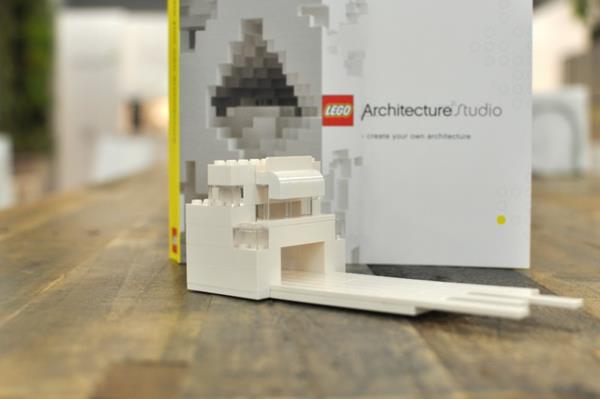Ensemble de studio d'architecture de construction de jeu LEGO