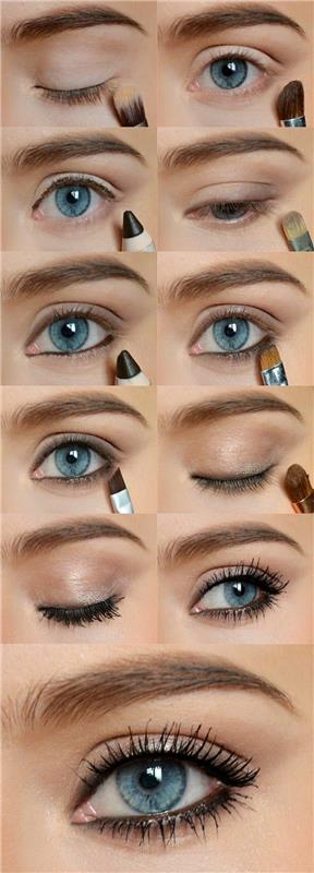 Maquillage des yeux étape par étape Conseils de maquillage des yeux