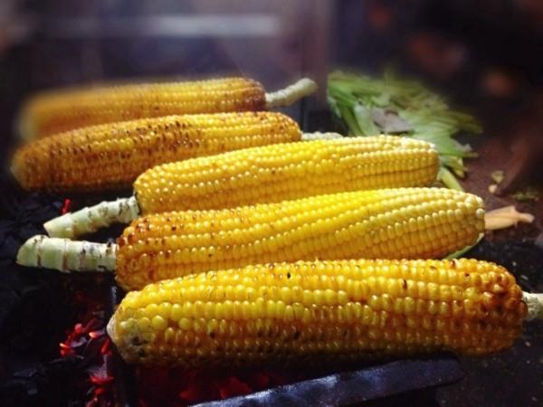 Liste des aliments riches en fibres Maïs rôti