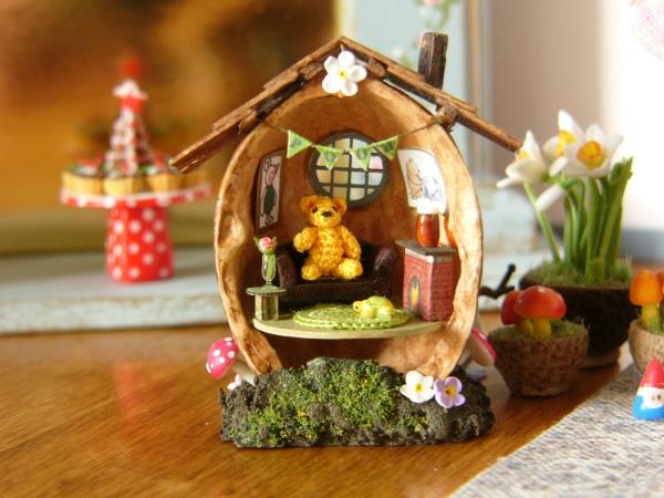 Rękodzieło z orzechami na Boże Narodzenie i nie tylko - pomysły i instrukcje domu mini rękodzieło słodkie