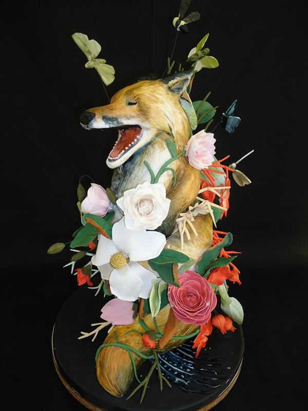 décoration de gâteaux gâteaux fleurs de renard