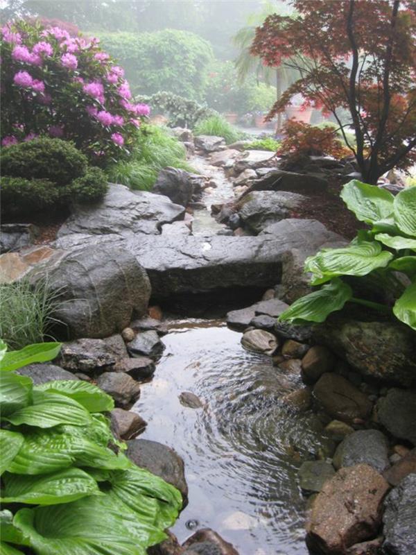Images bassins de jardin inspiration pierres et plantes de jardin