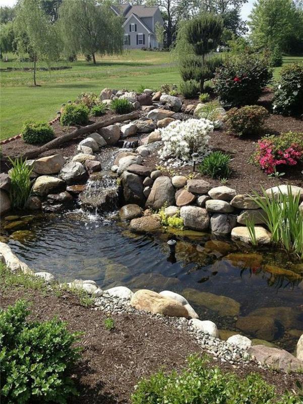 Fonds d'ecran étangs de jardin étang jardin japonais plantes aquatiques eau vive