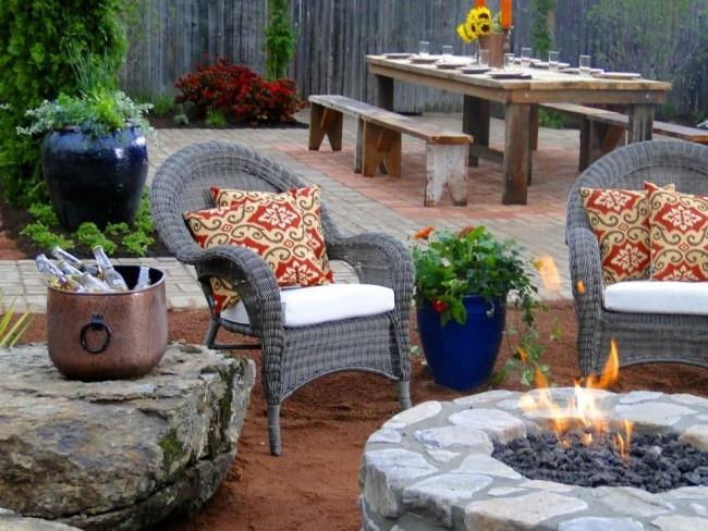 Mesures contre les risques d'incendie Créer une cheminée dans la zone de détente du jardin