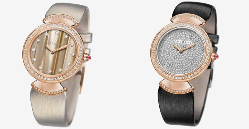 Montres Bulgari pour dames montre-bracelet pour dames au design élégant équipée de diamants