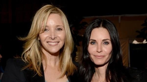 Courteney Cox avec Lisa Kudrow