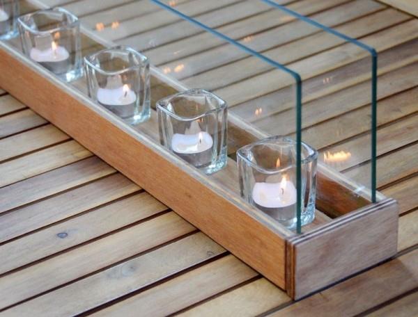 Pomysł na świeczniki do dekoracji DIY