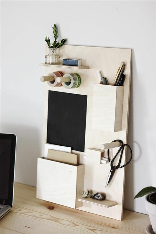 Biurko DIY zbuduj siebie Akcesoria do domowego biura zbuduj sam