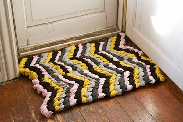 DIY dywany podłogowe panele drewniane maty podłogowe paski kolorowe
