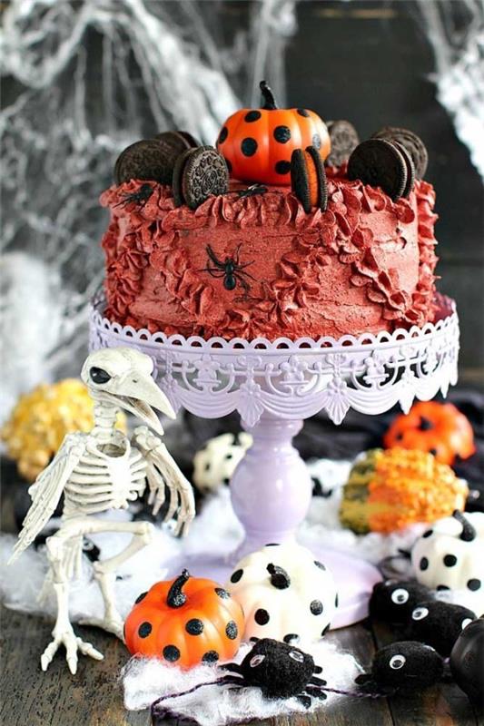 Dekoracja Tort na Halloween Tort na Halloween