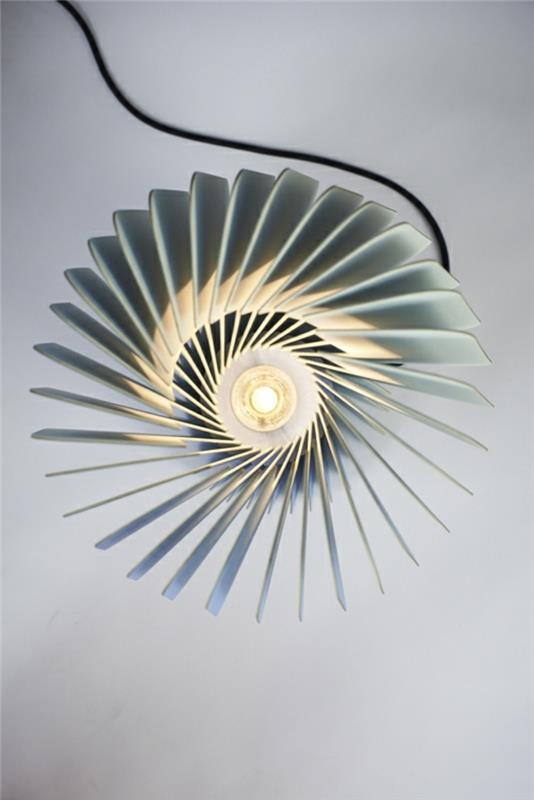 Lampes design sorbet jaune