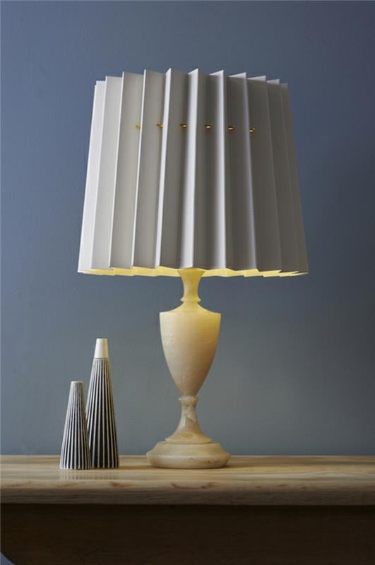 lampes design blanc chine gris lampadaire