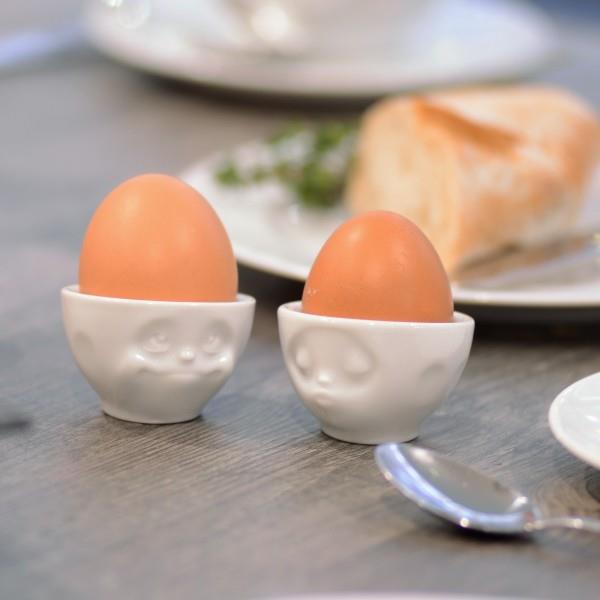 Kubek na jajko świetny biały pomysł