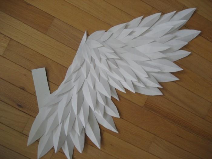 Tinker anielskie skrzydła z papierowym talerzem Tinker składany papier