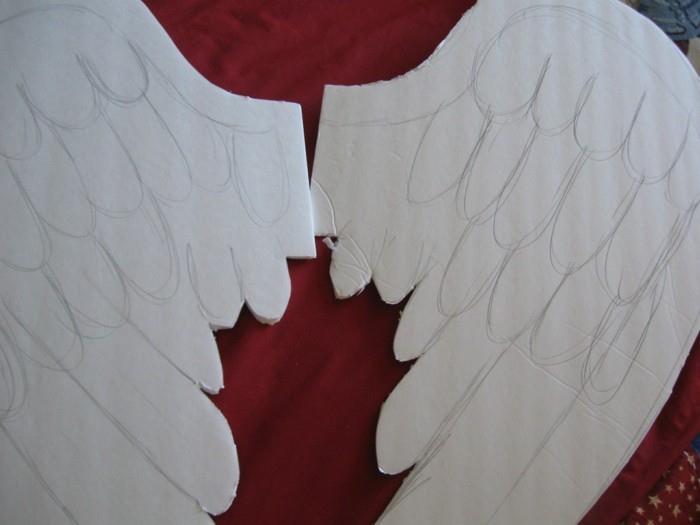 Tinker anielskie skrzydła z papierowym talerzem Tinker plate