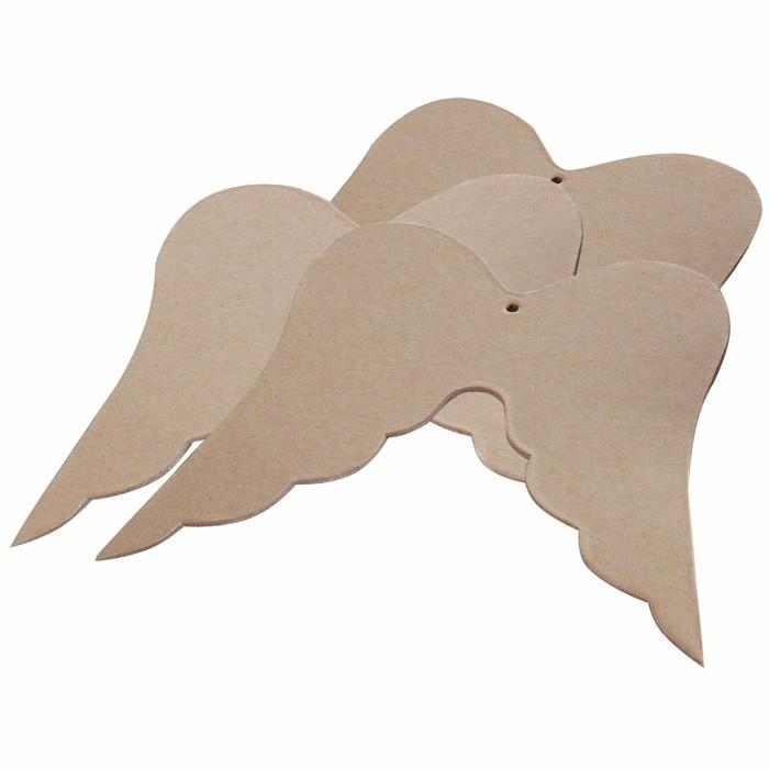 Tinker anielskie skrzydła z wyciętym papierowym talerzem