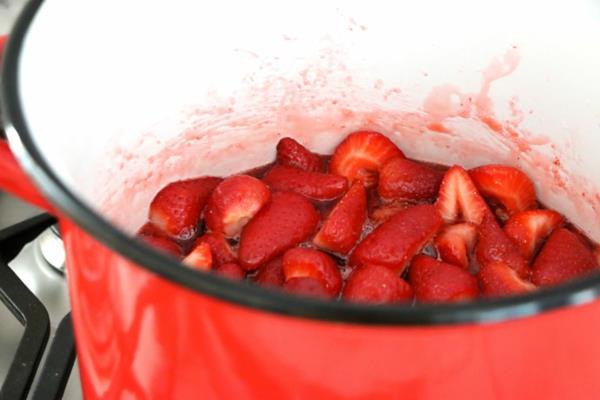 Préparez vous-même la recette de confiture de fraises Temps de cuisson
