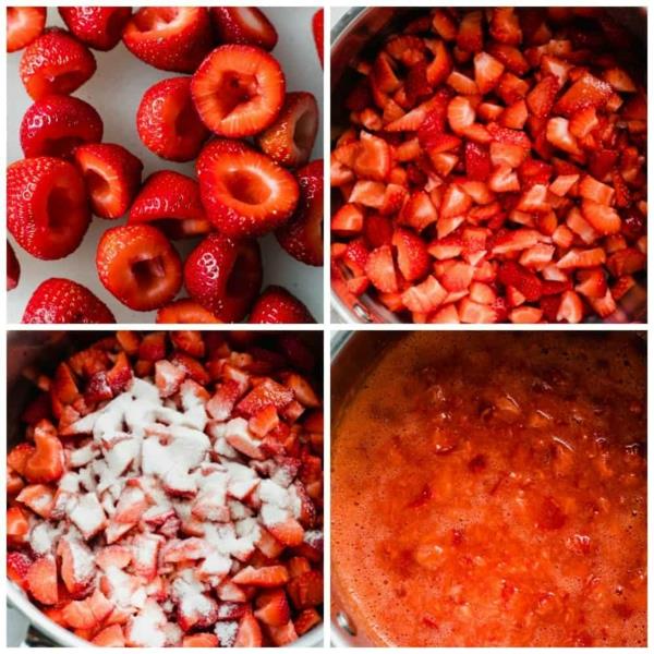 Faites votre propre recette de confiture de fraises étape par étape