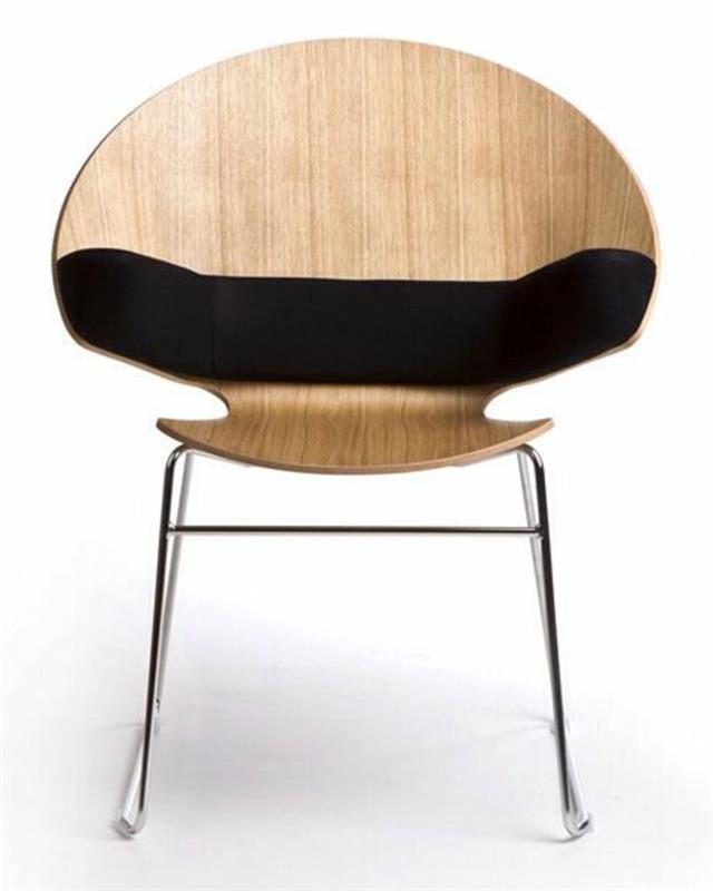 Chaises de salle à manger chaises ergonomiques chaise en bois avec dossier rembourré
