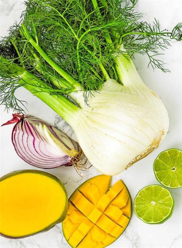 Salade de fenouil à la mangue