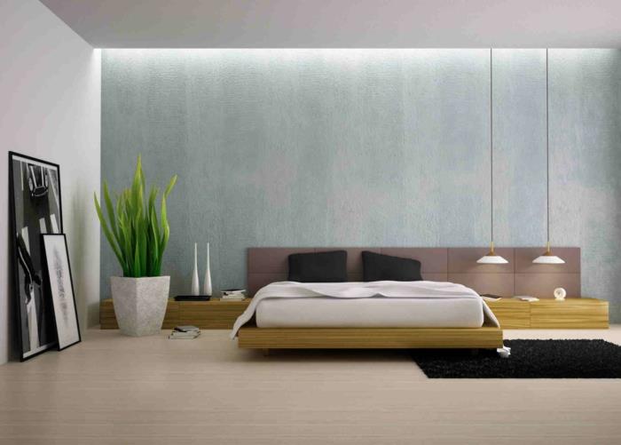 Feng Shui kolory umeblowania przykłady naturalnych elementów sypialni feng shui