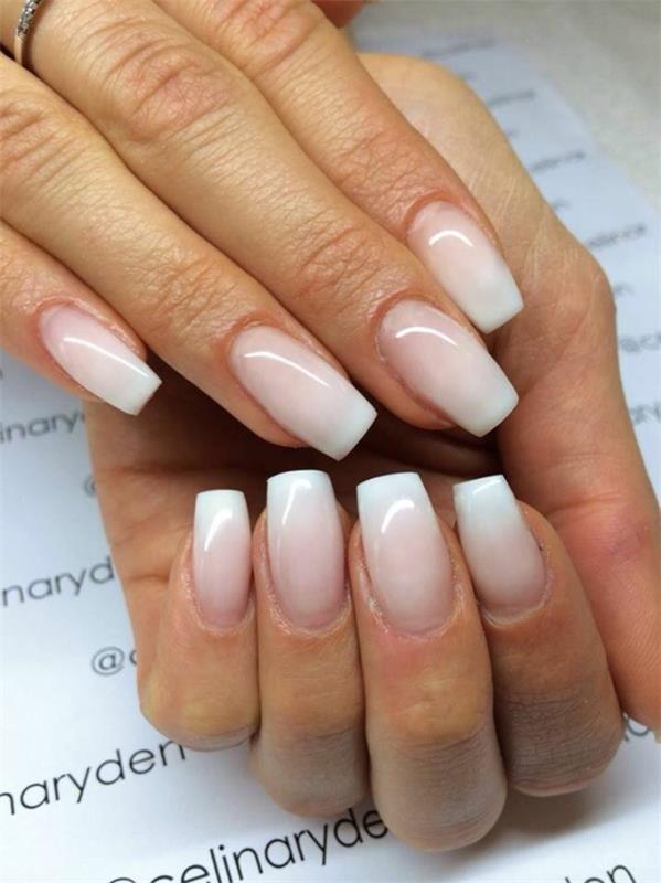 paznokcie paznokcie baby boomer paznokcie ombre french manicure