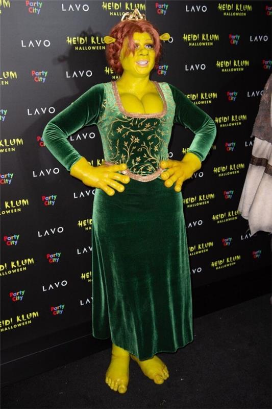 Fiona 2018 Heidi Klum kostiumy na Halloween