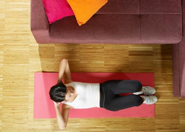 Équipement d'exercice de gymnastique au tapis à la maison