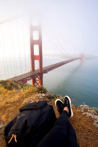 Most Golden Gate Bridge słynny most San Francisco