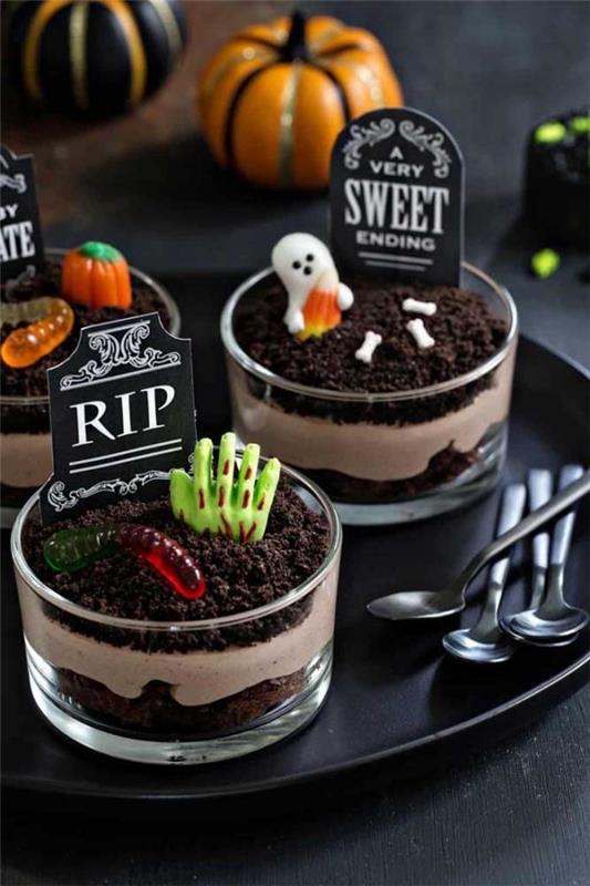 Ciasta na Halloween - desery tematyczne