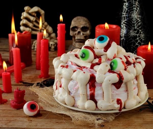 Ciasta na Halloween - świetne kości na Halloween