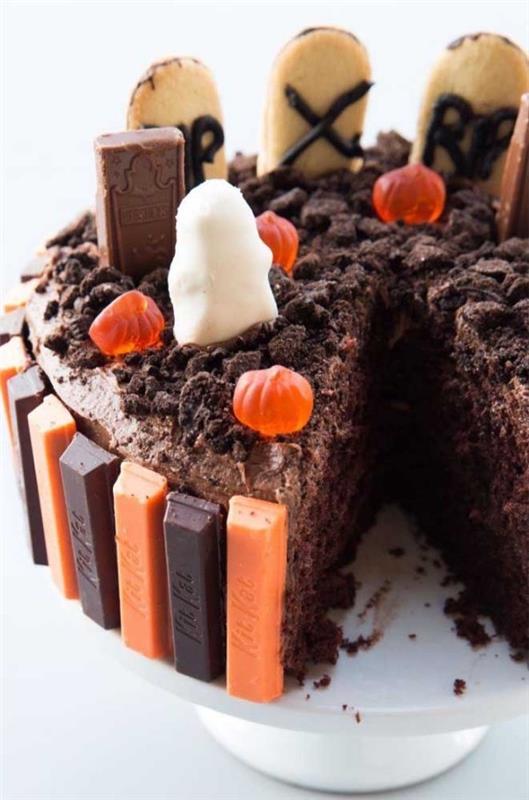 Ciasta na Halloween wspaniałe pomysły na ciasta Halloweenowe ciasta