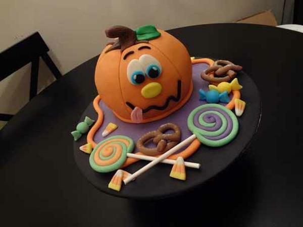 Halloween Party Pomysły dynie ciasta ciasto twarz