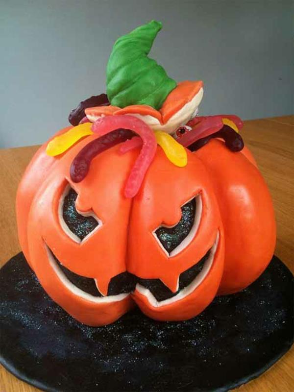 Pomysły na przyjęcie na Halloween dynie ciasta ciasta Jolly Jack