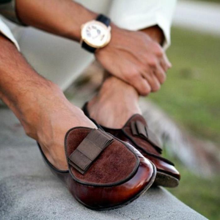 Moda męska jesienne i zimowe buty męskie trendy 2015 skórzane