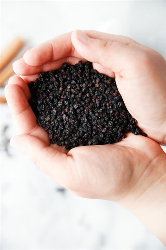 Préparez vous-même le sirop de sureau Recette de jus de sureau séché aux baies de sureau